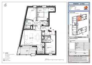 t4 à la vente -   73000  CHAMBERY, surface 83 m2 vente t4 - UBI435897320